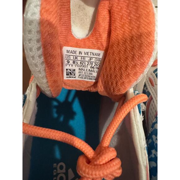 Adidas EQT FYW S-97 Men’s Size 9 Sneakers White Coral Blue Retro 90s NWT EE5306 - Picture 9 of 13